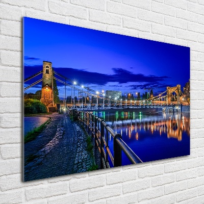 Plexiglas schilderij Wrocław 's nachts