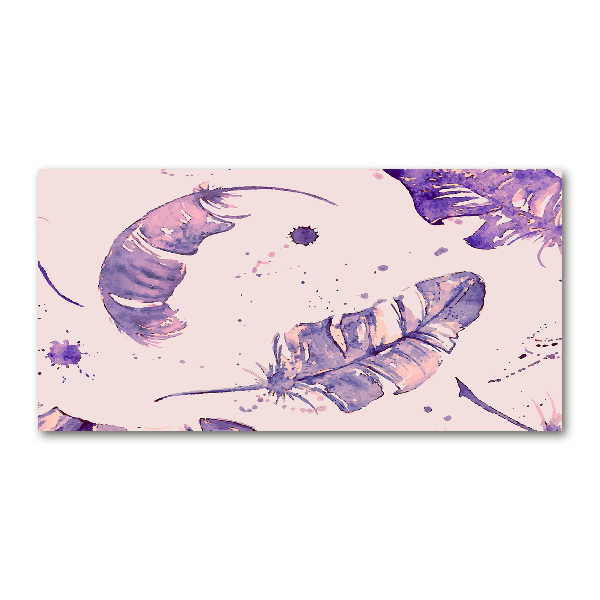 Foto op plexiglas veren