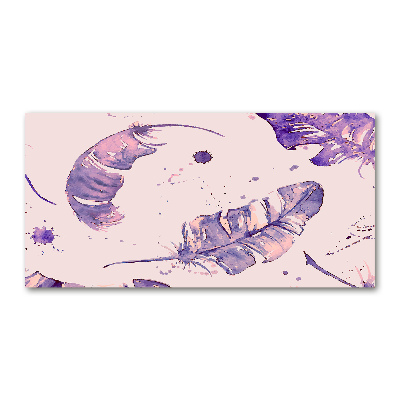 Foto op plexiglas veren