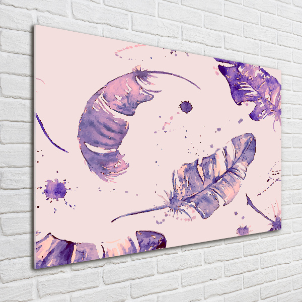 Foto op plexiglas veren