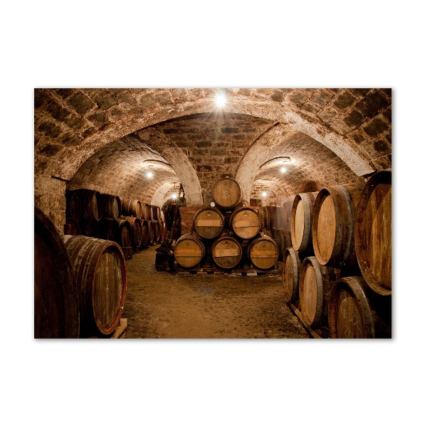 Foto plexiglas Vaten in de wijngaard