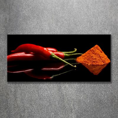 Foto plexiglas Chili en cayennepeper