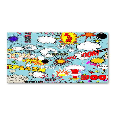 Foto in plexiglas strips