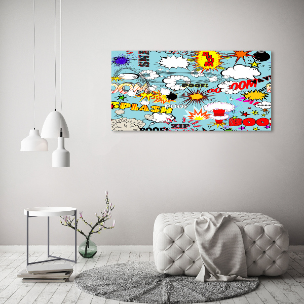 Foto in plexiglas strips