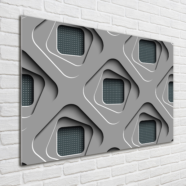 Foto plexiglas 3D-abstractie