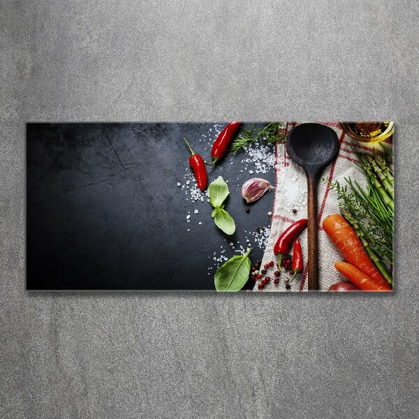 Schilderij op acrylglas Ingrediënten