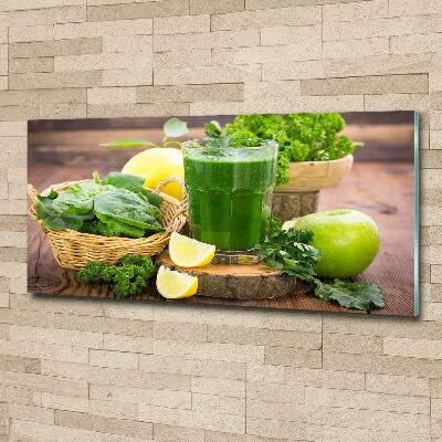 Foto op plexiglas Groene cocktail