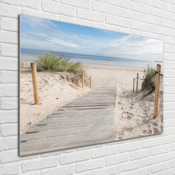 Foto op plexiglas Strand
