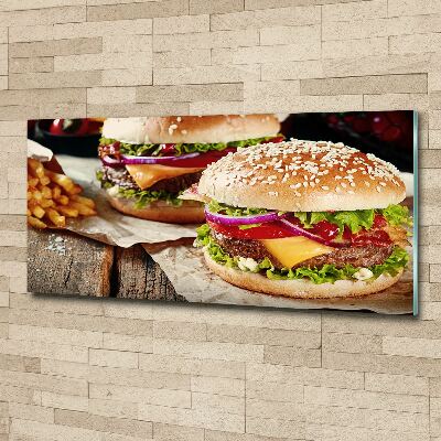 Foto in plexiglas Hamburgers