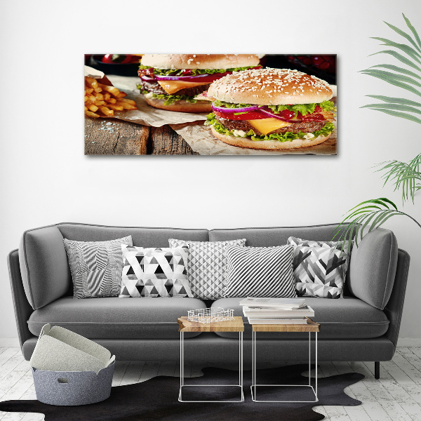 Foto in plexiglas Hamburgers
