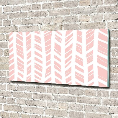 Plexiglas schilderij Visgraatpatroon