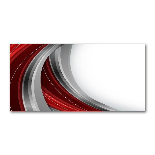 Plexiglas schilderij Golven op de achtergrond