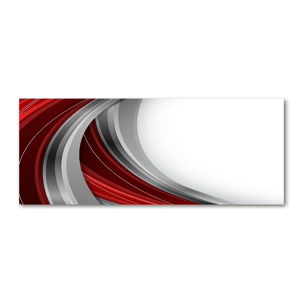 Plexiglas schilderij Golven op de achtergrond