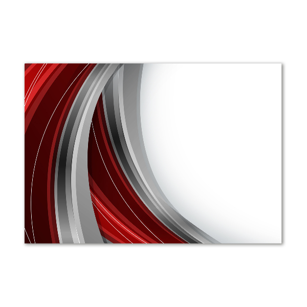 Plexiglas schilderij Golven op de achtergrond