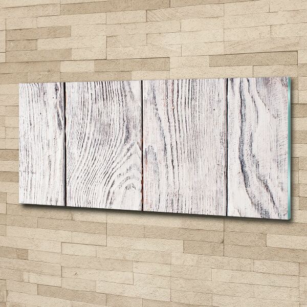 Plexiglas foto Houten muur
