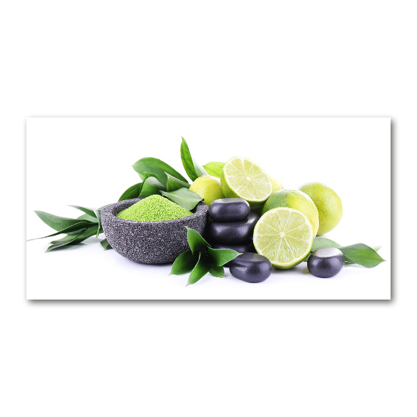 Schilderij op acrylglas Kalk en stenen