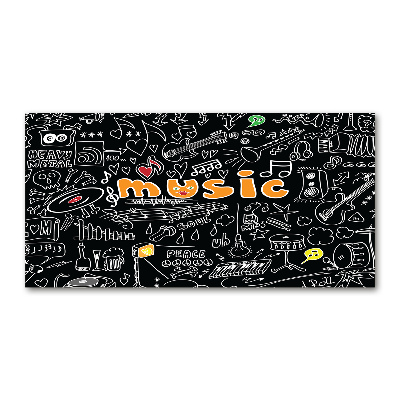 Foto in plexiglas Muzikale symbolen