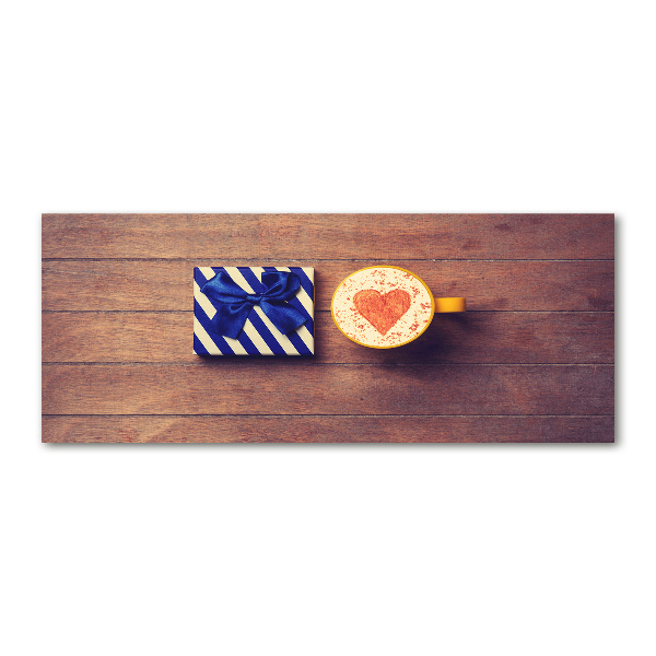 Plexiglas schilderij Koffie en een cadeautje