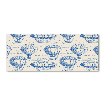 Plexiglas schilderij Ballonnen en luchtschepen