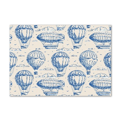 Plexiglas schilderij Ballonnen en luchtschepen