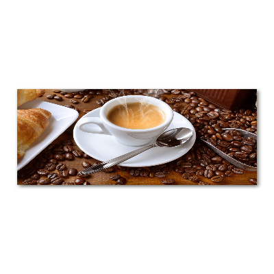 Schilderij op acrylglas Aromatische koffie