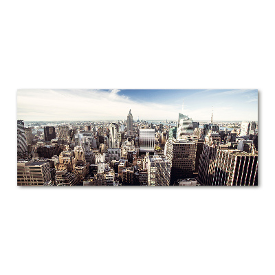 Plexiglas schilderij New York