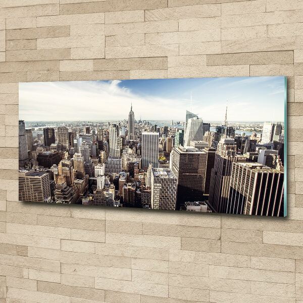Plexiglas schilderij New York