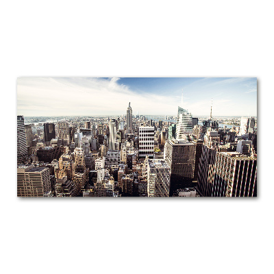 Plexiglas schilderij New York