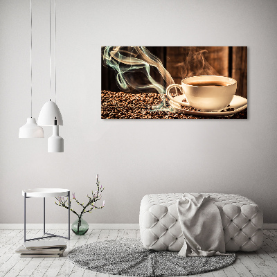 Foto op plexiglas Aromatische koffie