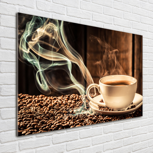 Foto op plexiglas Aromatische koffie