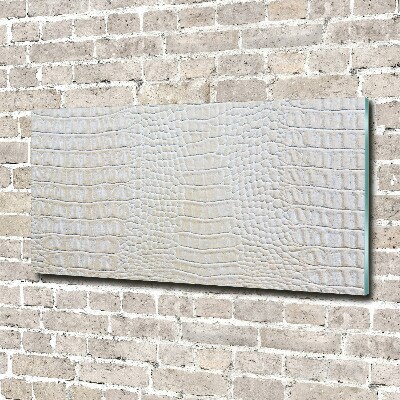 Plexiglas schilderij Krokodillenhuid