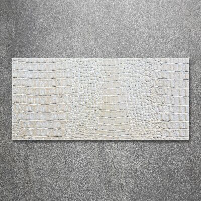 Plexiglas schilderij Krokodillenhuid