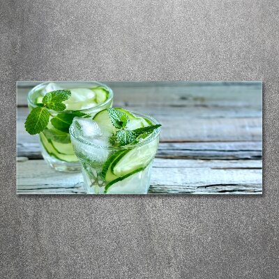 Foto in plexiglas Komkommerwater