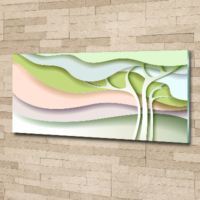 Foto op plexiglas Abstracte boom