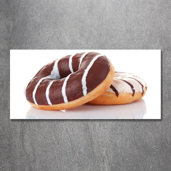 Foto plexiglas Chocoladedonuts