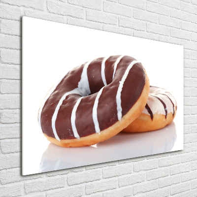 Foto plexiglas Chocoladedonuts