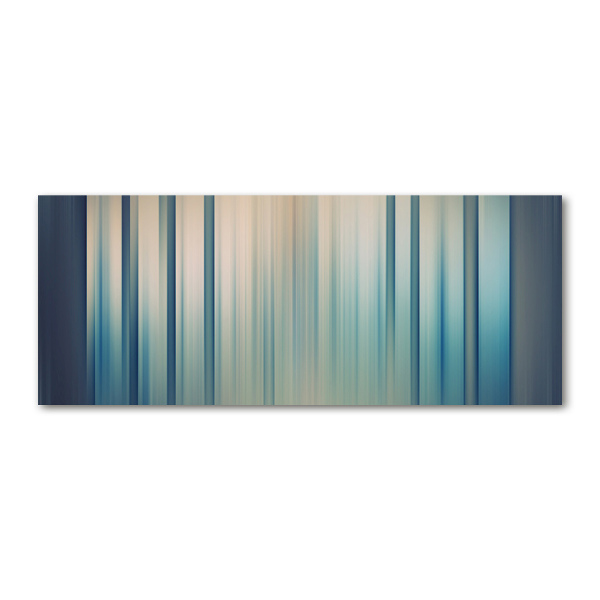 Plexiglas schilderij Blauwe strepen