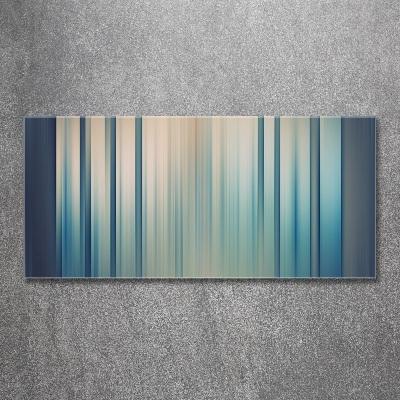 Plexiglas schilderij Blauwe strepen