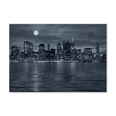 Foto plexiglas New York 's nachts