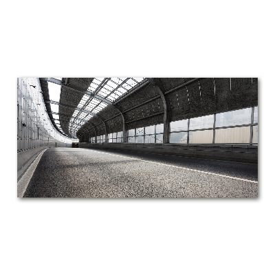 Foto in plexiglas Weg in de tunnel