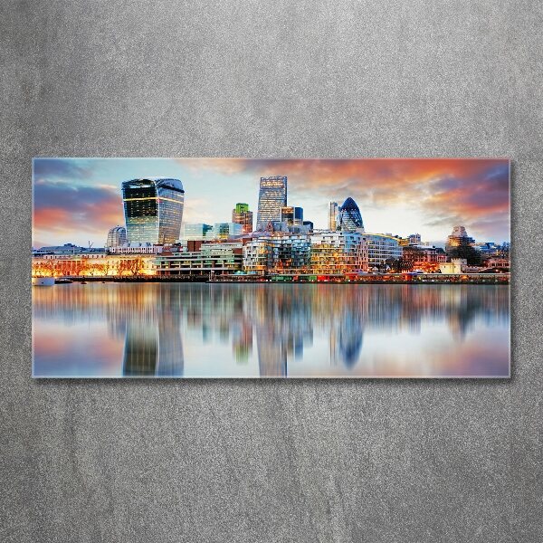 Plexiglas schilderij Londen panorama
