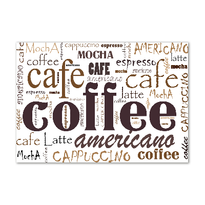 Foto plexiglas Koffie