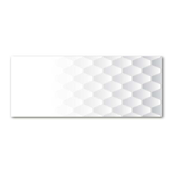 Schilderij op acrylglas Achtergrond met zeshoeken