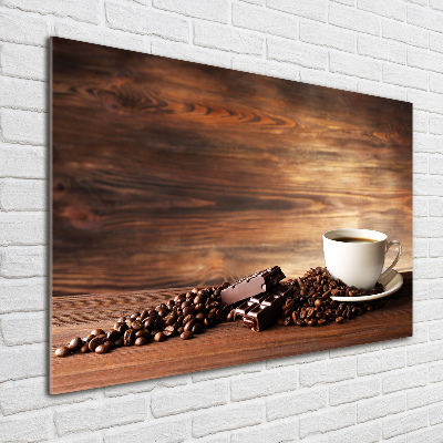 Foto in plexiglas Koffie en chocolade