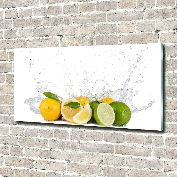 Plexiglas schilderij Citrus en water