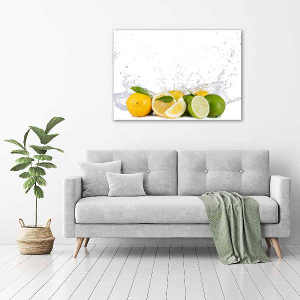 Plexiglas schilderij Citrus en water