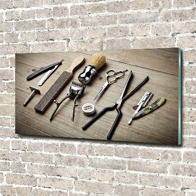 Plexiglas foto Herenkapper