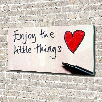 Schilderij op acrylglas Kleine dingen