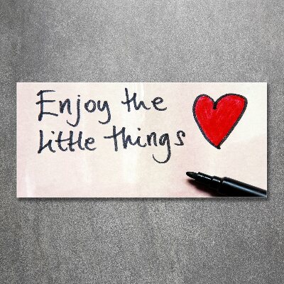 Schilderij op acrylglas Kleine dingen