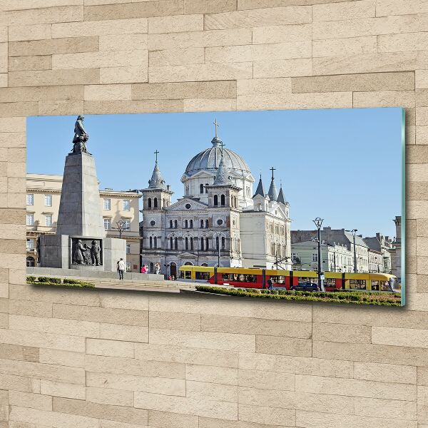 Foto op plexiglas Vrijheidsplein Łódź